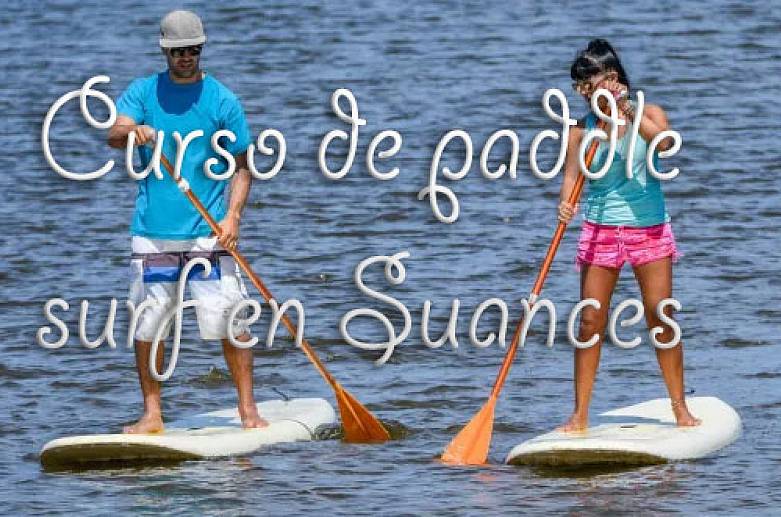 Curso de paddle surf en Suances-2